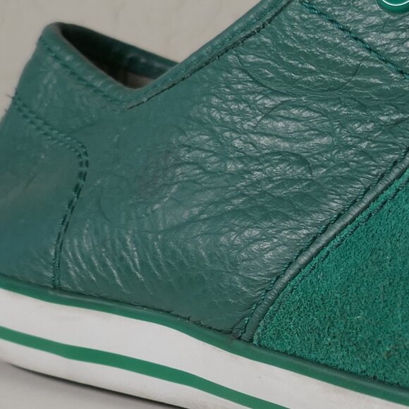 COACH "MIKA LACELESS" SNEAKERS Women's Sz 10B Green - Picture 13 of 13